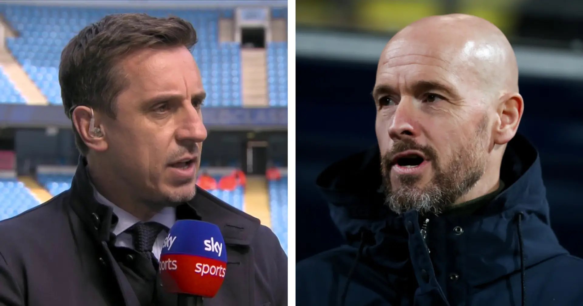 'Man United is a graveyard for reputations': Neville explains why Ten Hag can turn down Old Trafford move