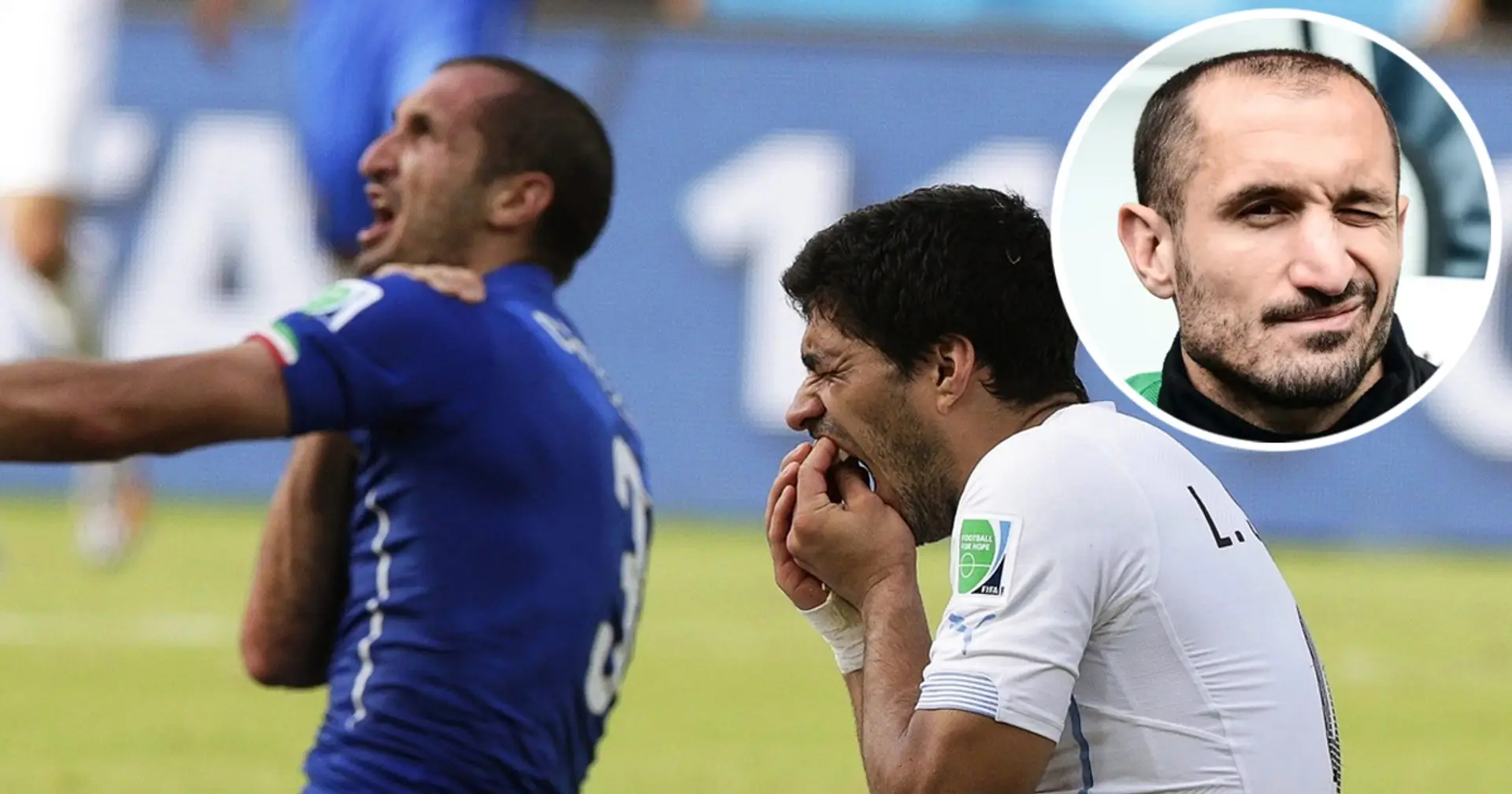 'I too am a son of a b***h on the field': Giorgio Chiellini reveals he admired Luis Suarez for biting him at 2014 World Cup