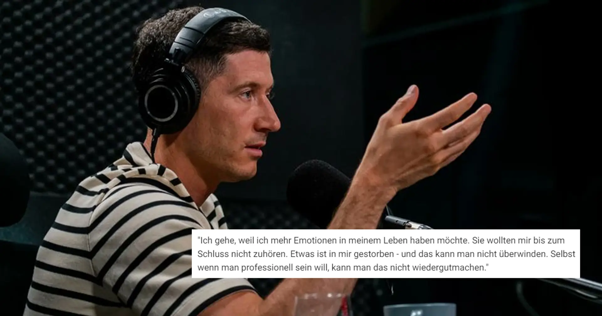 "Eine riesige Enttäuschung", "Loyalität ist keine Einbahnstraße": Bayern-Fans wütend nach Lewandowski-Interview