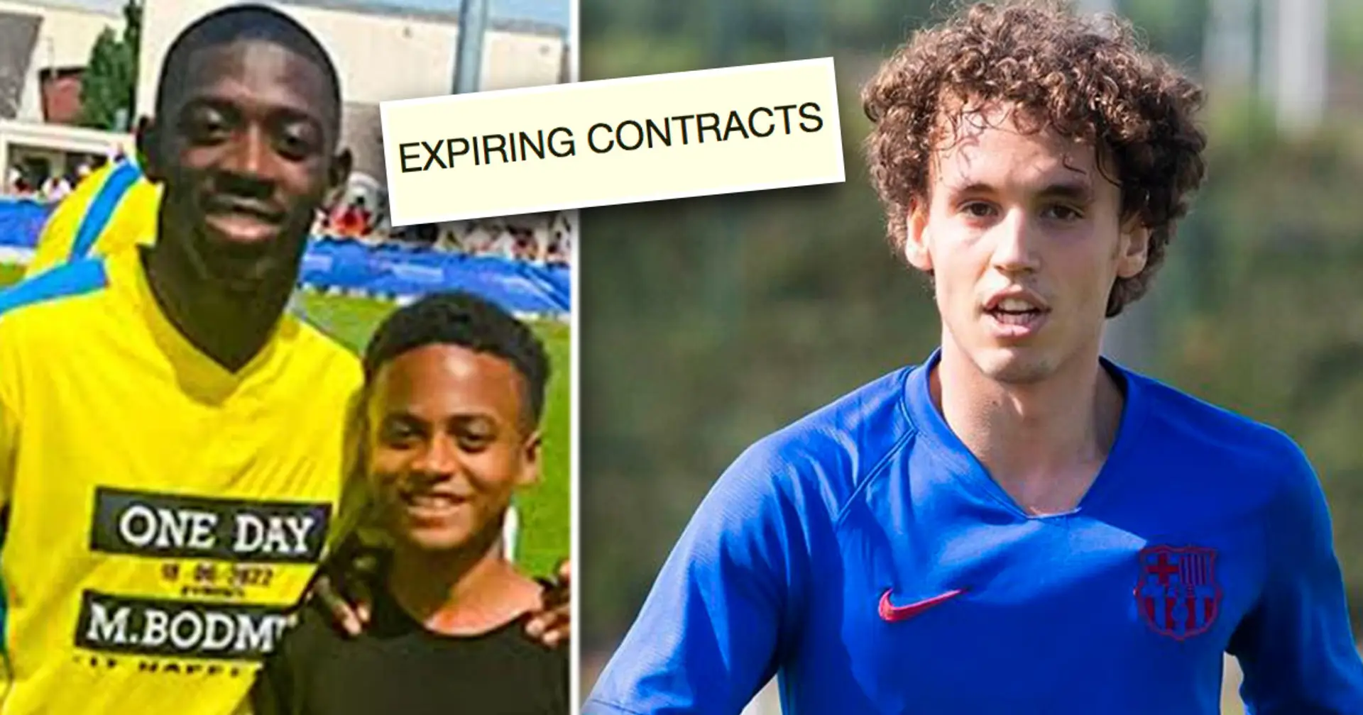 16 Barcelona and Barca B players whose contracts expire in 4 days