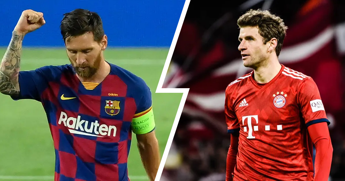 Barcelona droht uns mit Messi? Wir haben den Thomas Müller mit einer besseren Statistik!