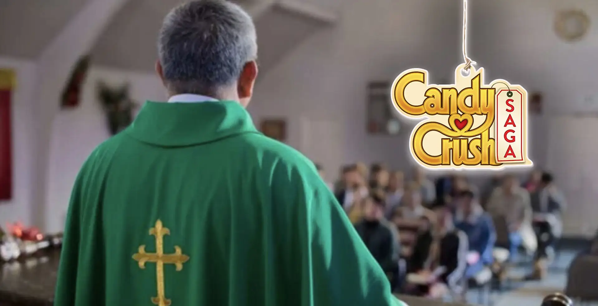 Catholic priest accused of stealing over $40,000 parish money to play slots and Candy Crush Saga