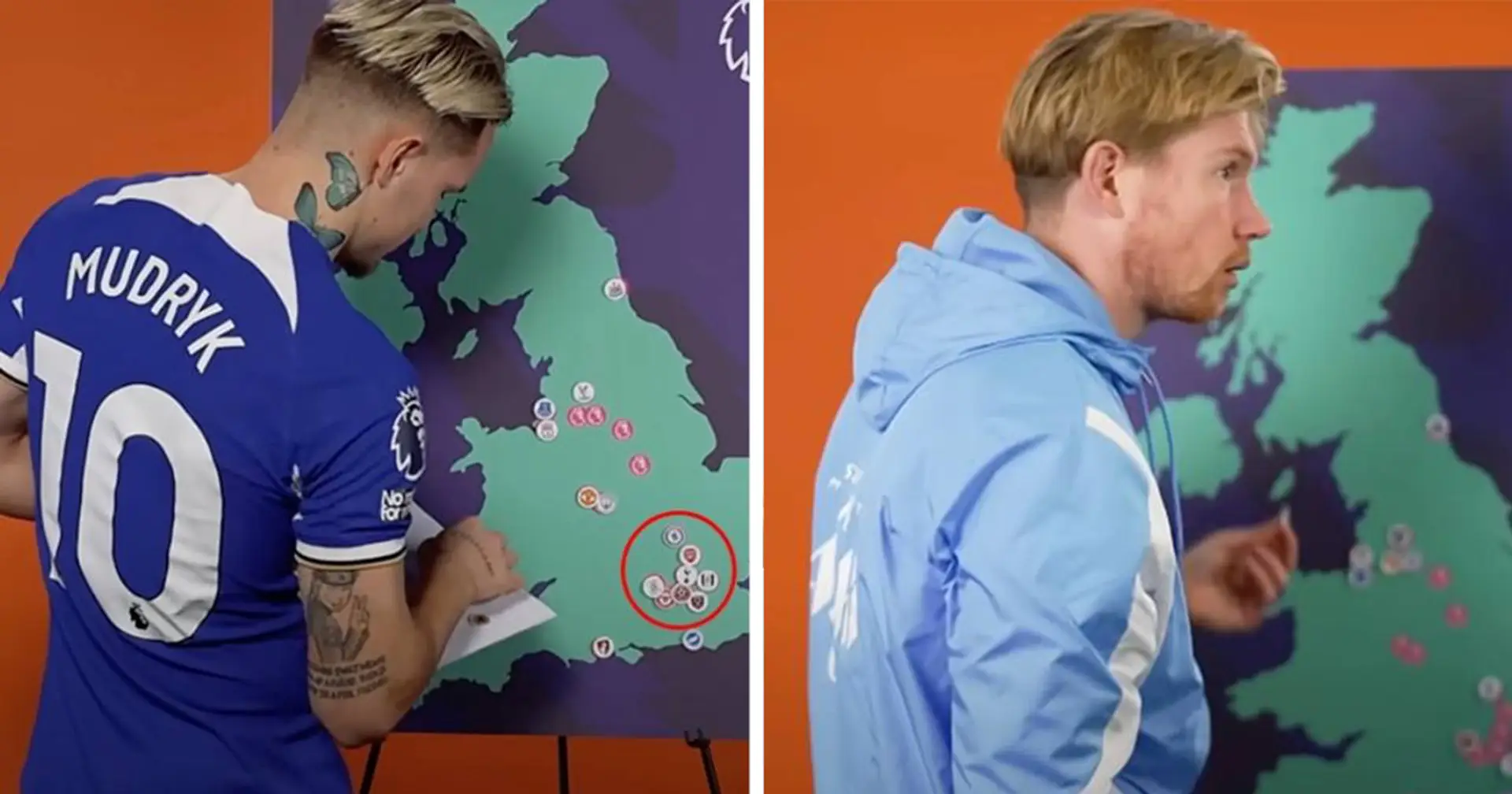 Premier League has checked Mudryk and De Bruyne in Geography skills
