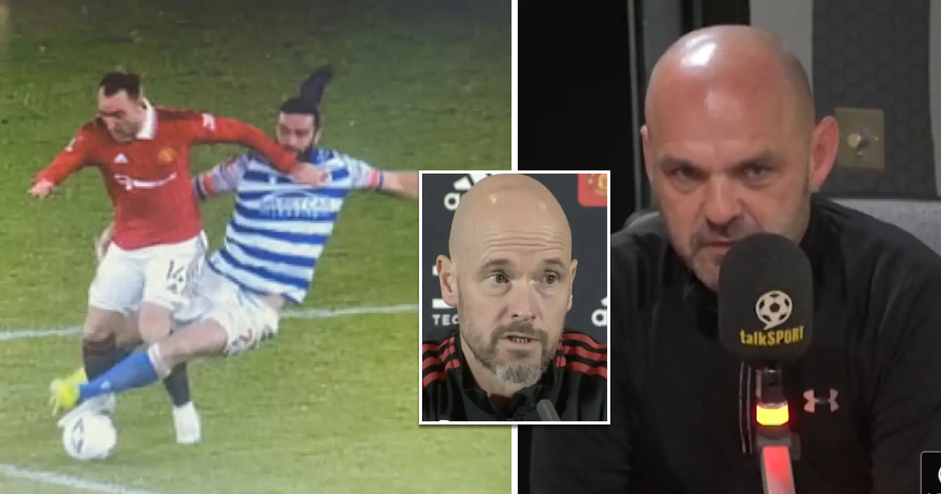 Danny Murphy: 'Ten Hag is whining about Caroll's tackle on Eriksen. Be positive!'