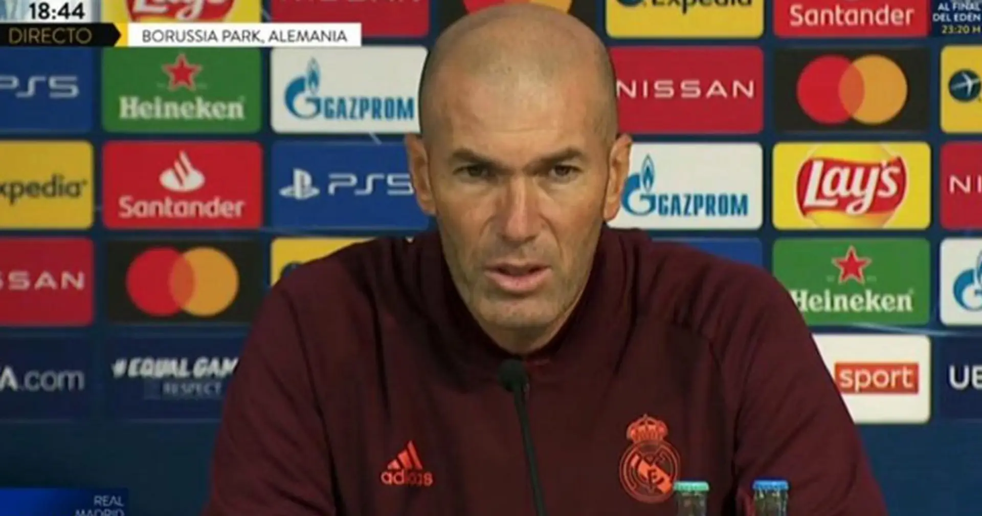 Zidane considers Real Madrid comeback – top source