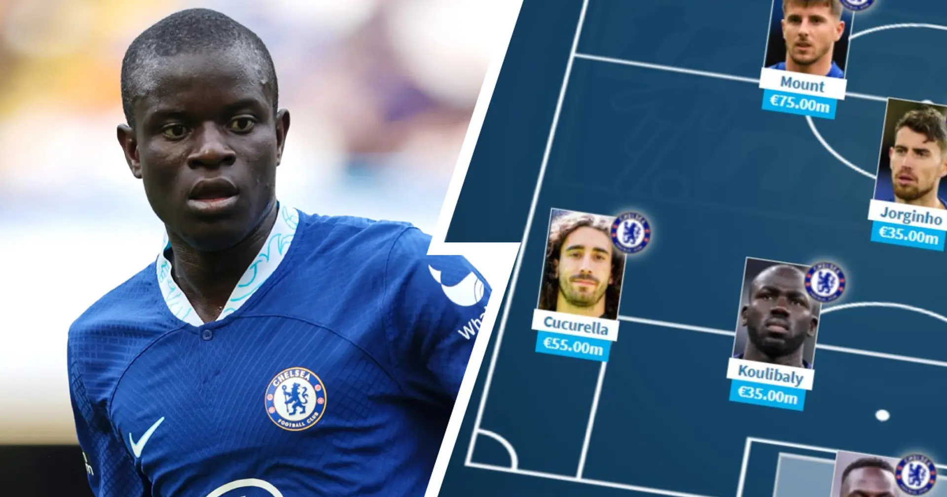 Chelsea's most expensive starting XI revealed: Cucurella in, Kante out