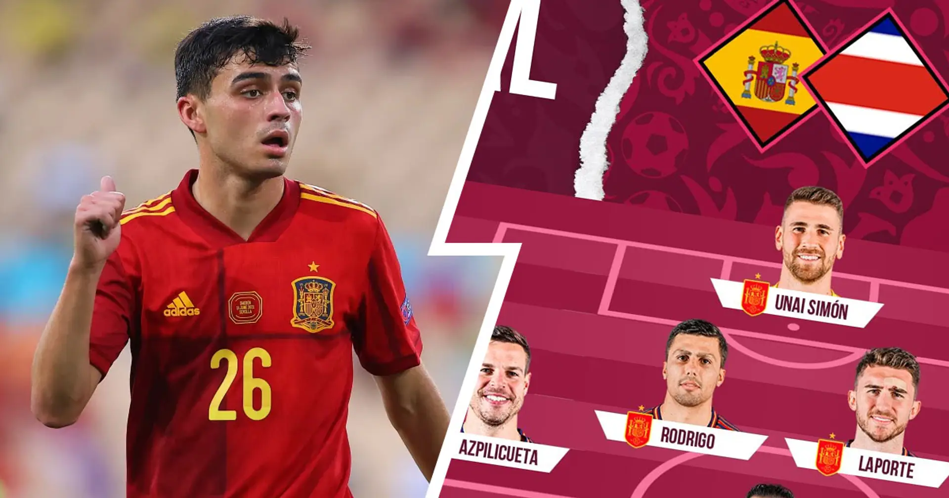 5 Barca players start for Spain in World Cup match v Costa Rica
