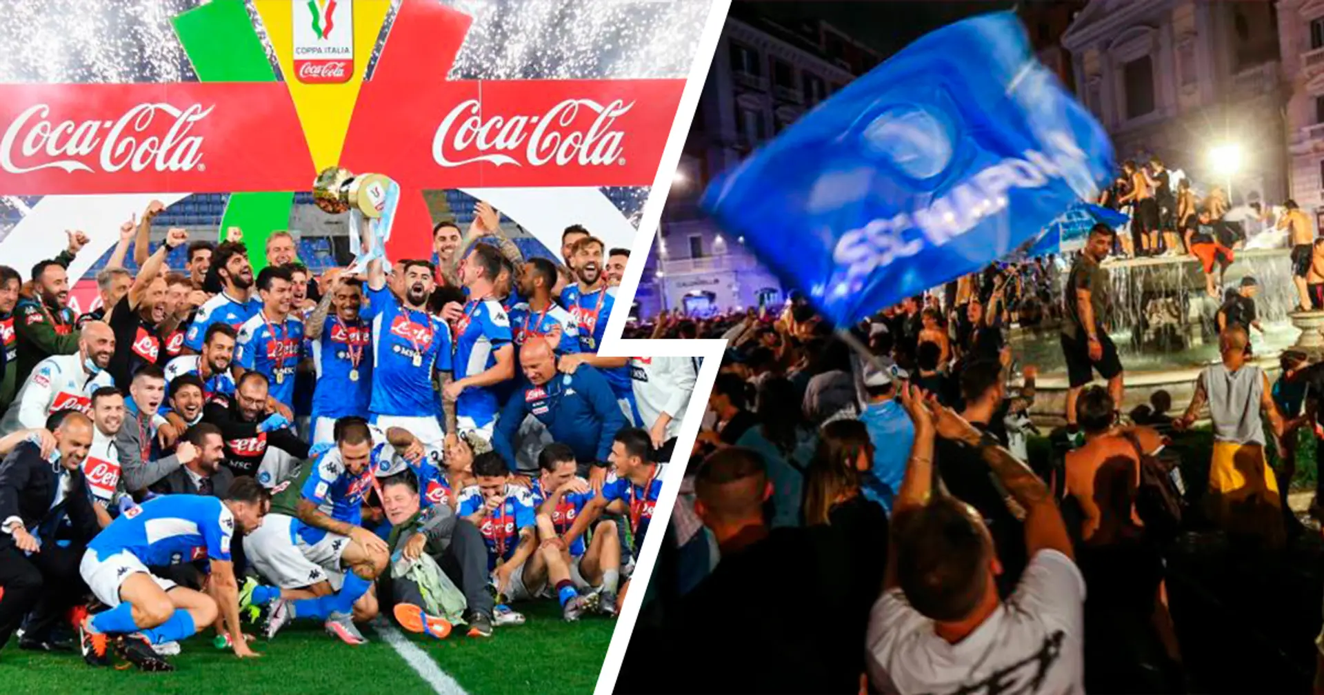Napoli give Liverpool yet another title celebrations scenario; their fans show perfect example of what Reds' supporters should not do