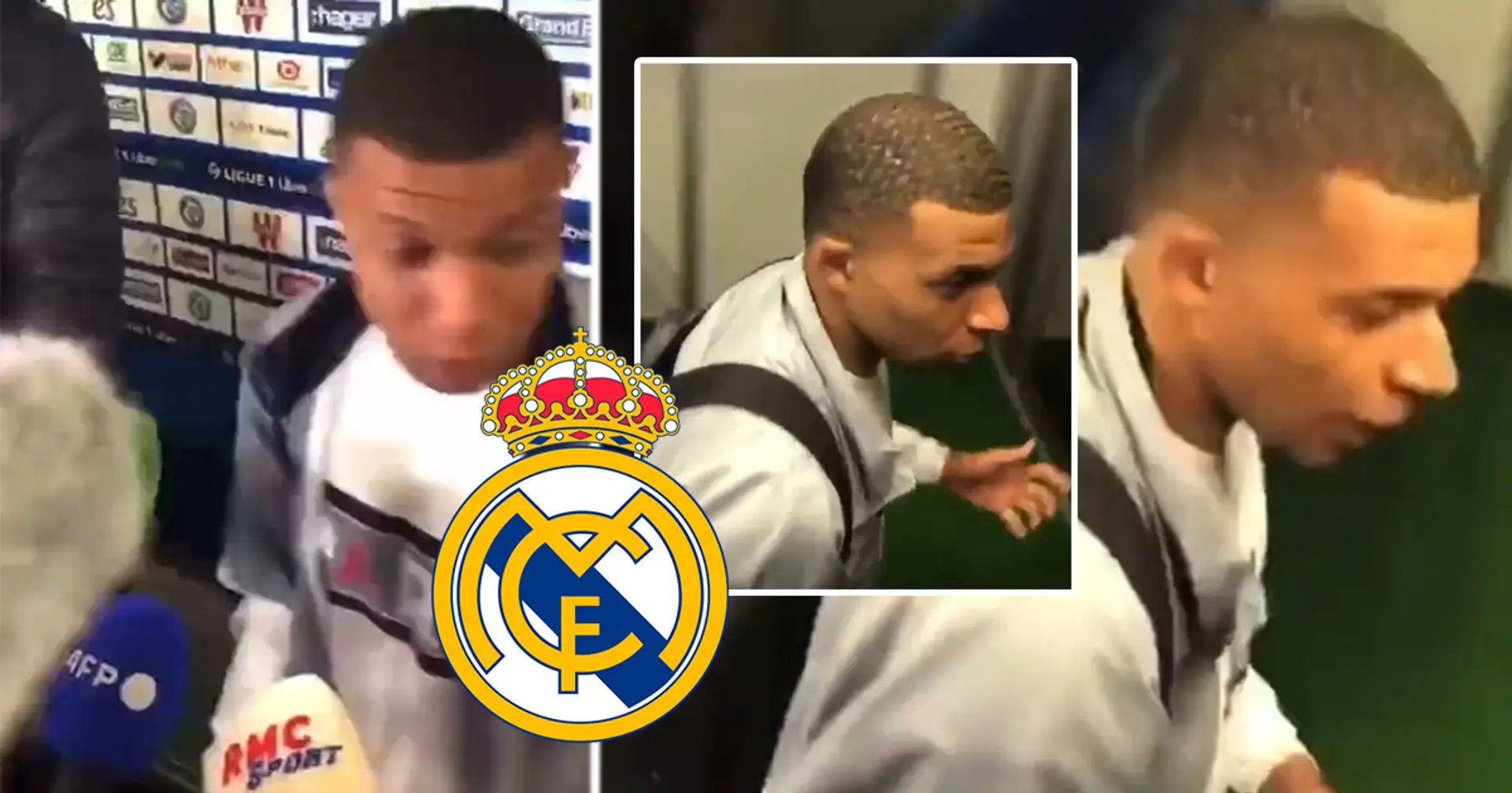 Kylian Mbappe reacts furiously to reporter's question about his future