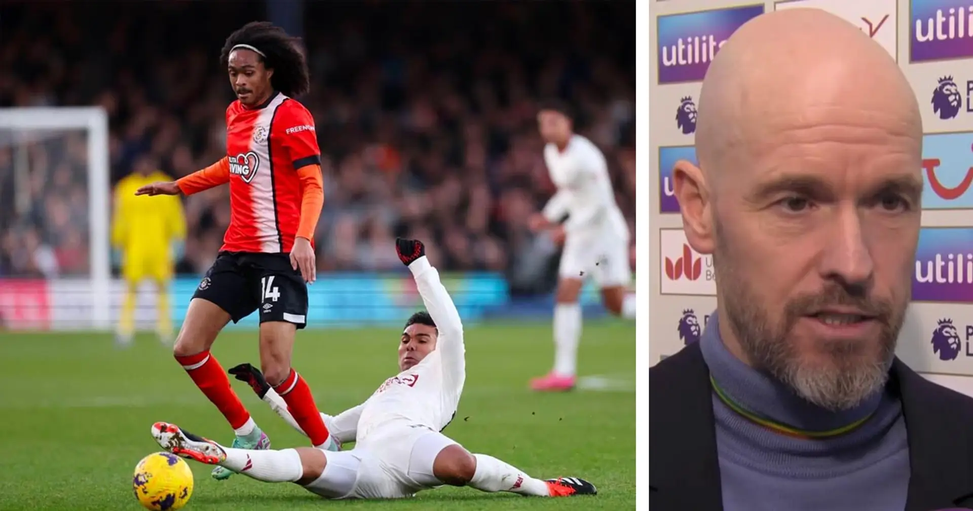 ‘There was pressure on the referee’: Ten Hag explains why he took off Maguire and Casemiro at half-time
