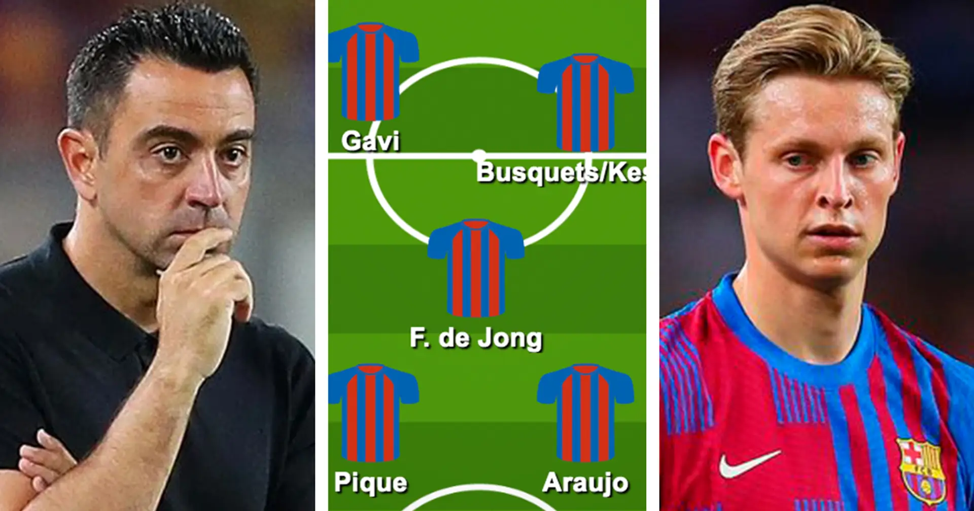 How Barca could line up with Frenkie de Jong in his 'dream' role: 2 options