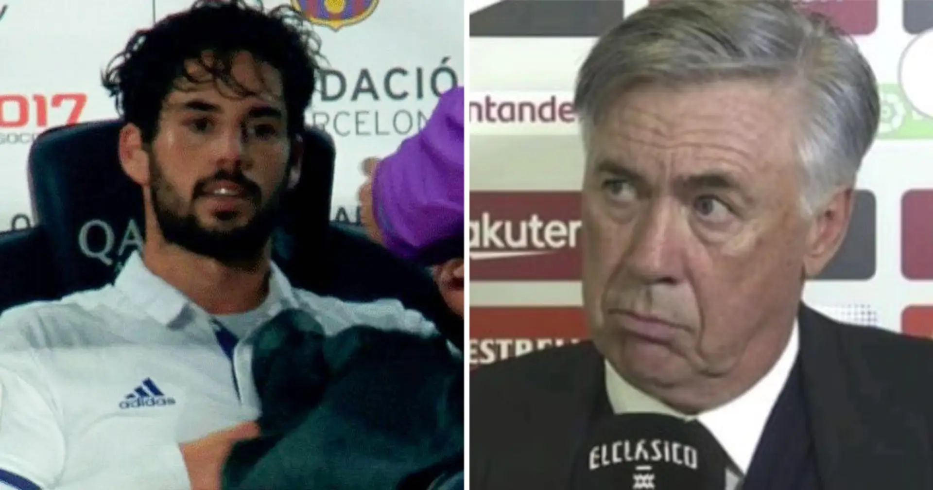 Isco 'se enojó' con Ancelotti durante el partido ante el Granada, se negó a calentar