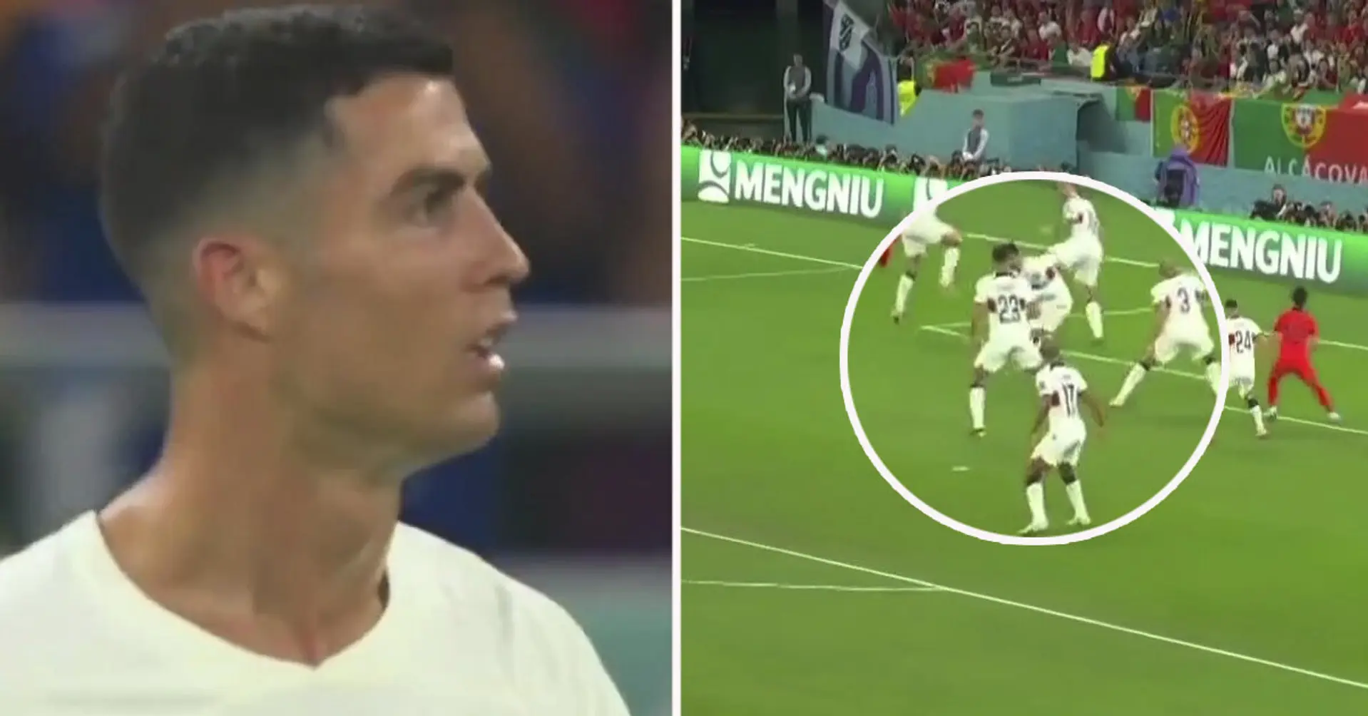 Totales Pech: Diesmal prallte der Ball im eigenen Strafraum von Ronaldo ab - Korea erzielte sofort den Ausgleich