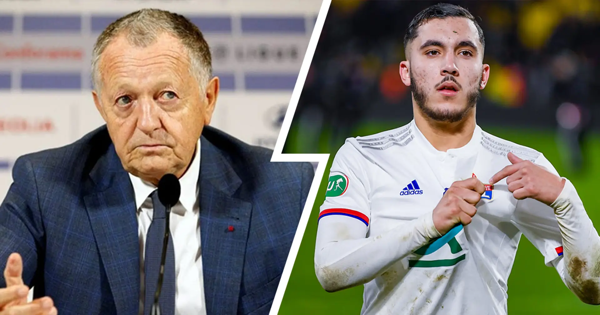 Lyon president Jean-Michel Aulas confirms Real Madrid's interest in 16-year-old prodigy Rayan Cherki