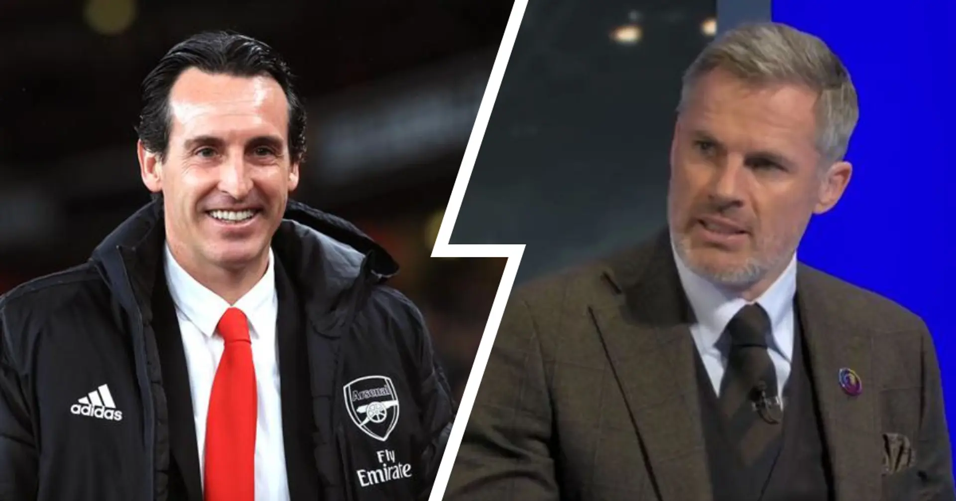 'It didn't quite go so well for him at Arsenal': Jamie Carragher reflects on Emery's Premier League return