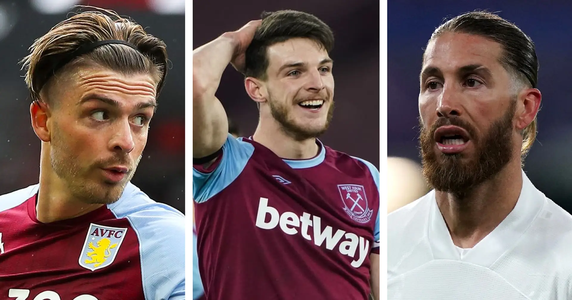 Grealish, Rice, Ramos & more: Latest Man United transfer round-up with probability ratings
