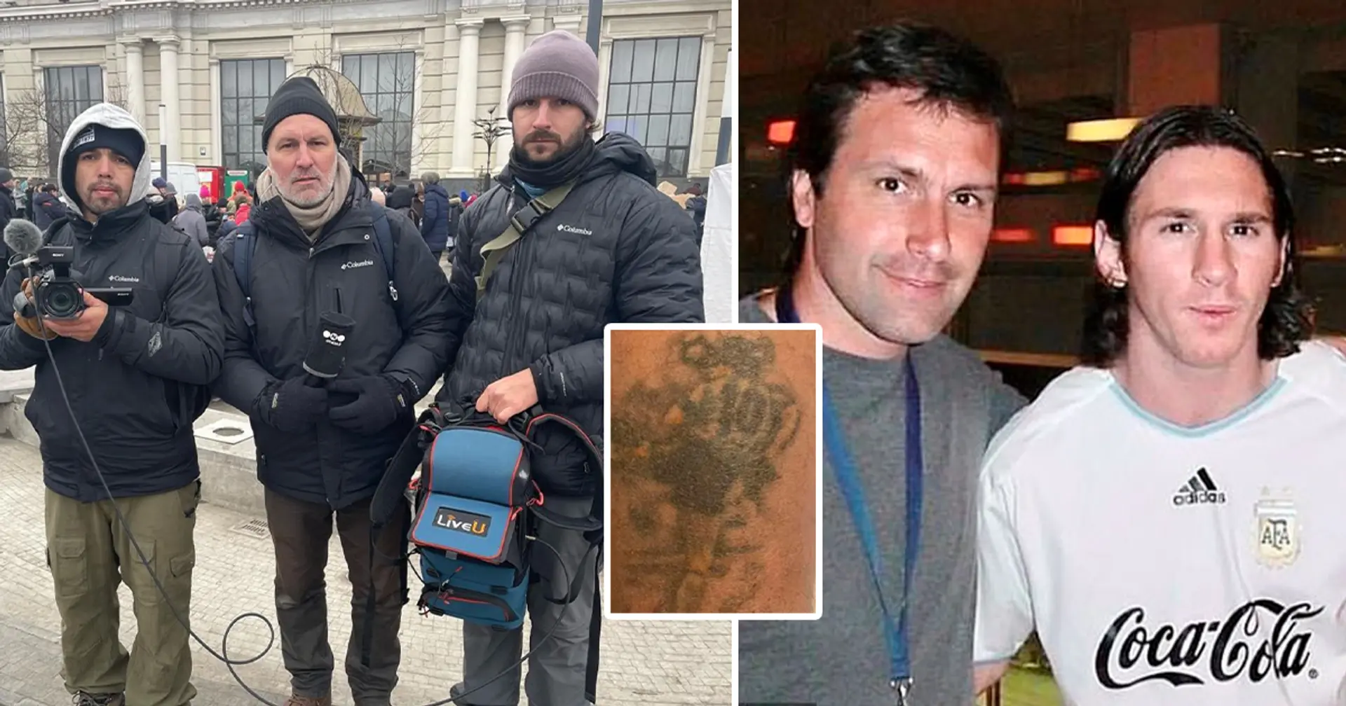 'Messi and Maradona saved our lives': Messi helps save journalists after they were detained by authorities in Ukraine