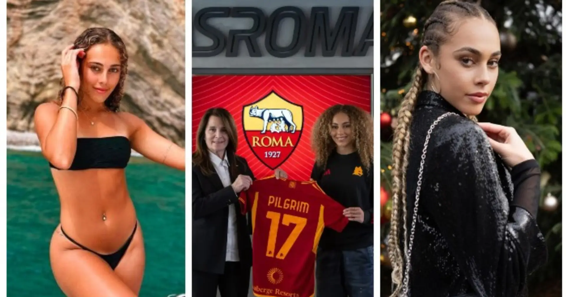 Ein neuer Star für die Frauenmannschaft des AS Rom: Die Schweizer Spielerin Alayah Pilgrim kam im Januar