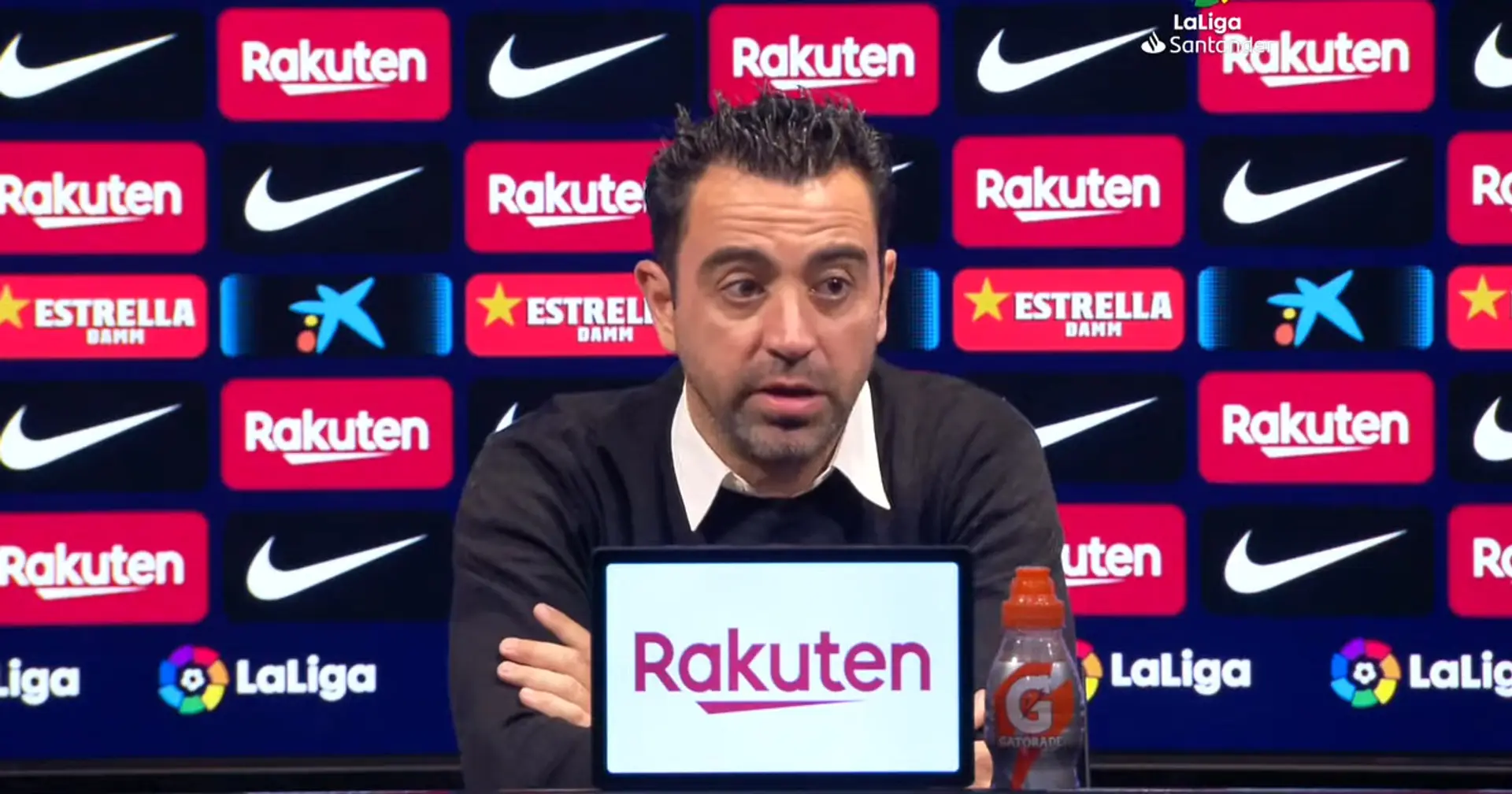 "C'est ce que je veux": Xavi réagit à la victoire face à Bilbao