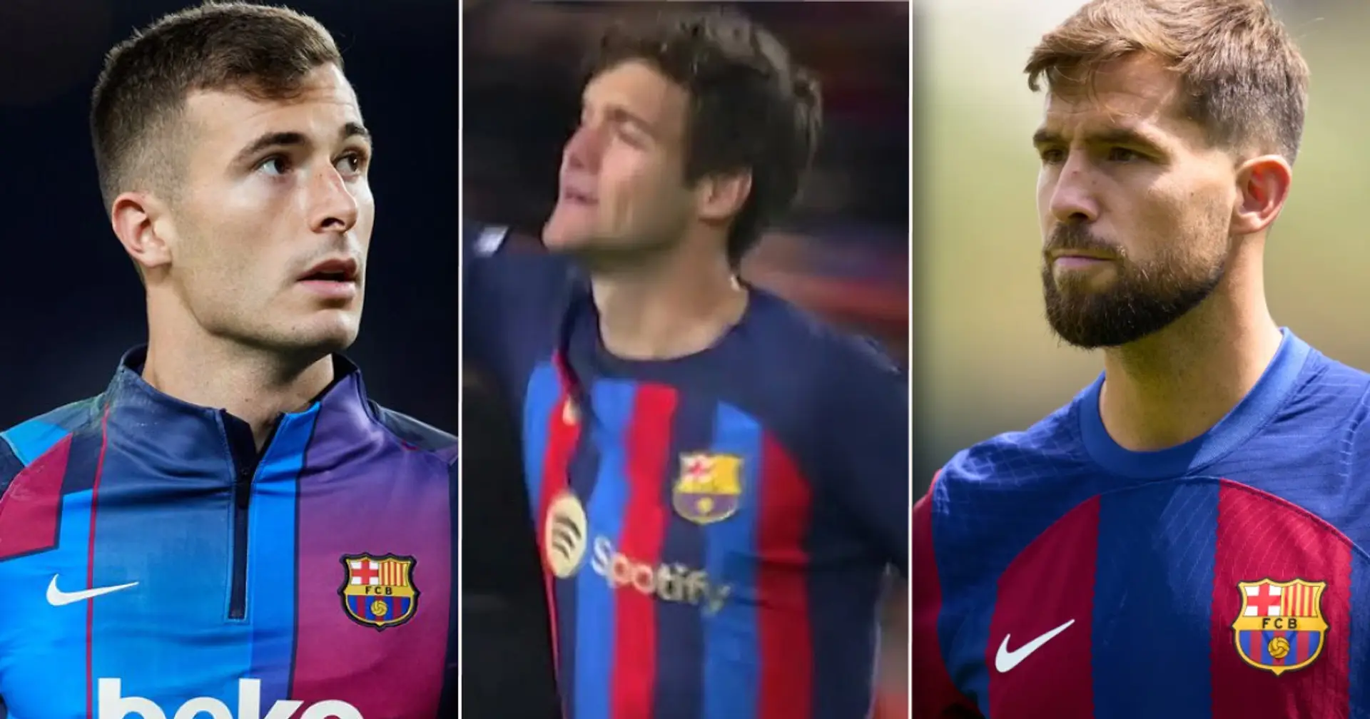 5 joueurs du Barça n'ont pas encore été inscrits en Liga, 2 joueurs devraient partir