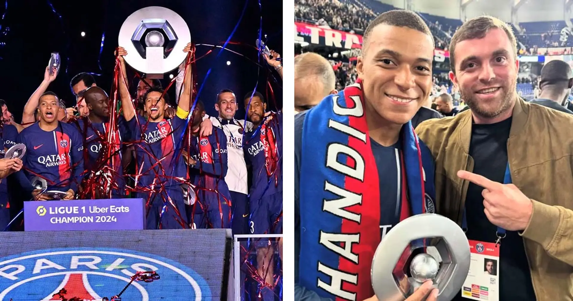 Armoire à Trophées, famille Mbappé, Romano et autres : la célébration du 12e Titre de Ligue 1 du PSG en images