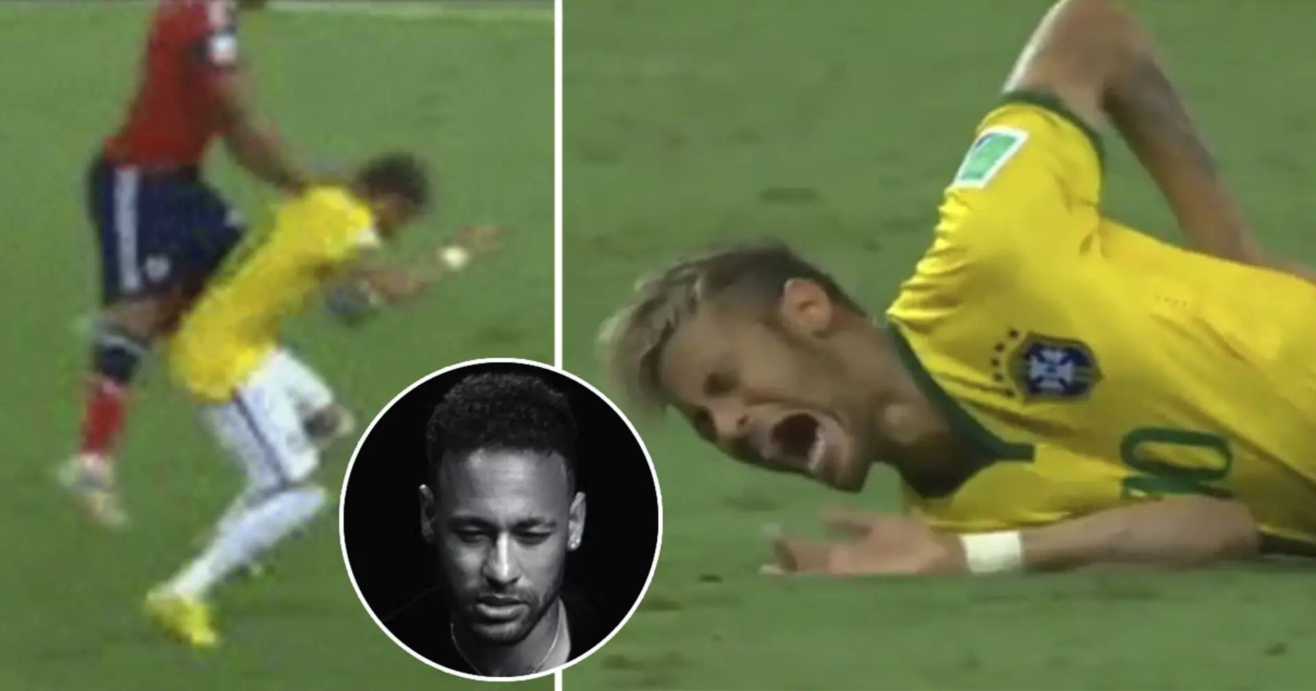 "J'étais choqué. Je ne pouvais pas arrêter de pleurer": Neymar révèle qu'il a failli être paralysé en 2014