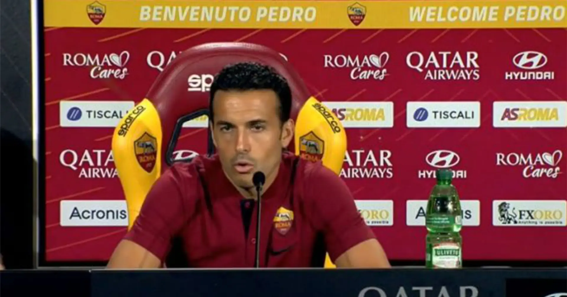 Pedro: "Dzeko e Mkhitaryan sono una delle ragioni per cui ho scelto la Roma. Juve? È forte, ma questo ci dà anche stimoli"