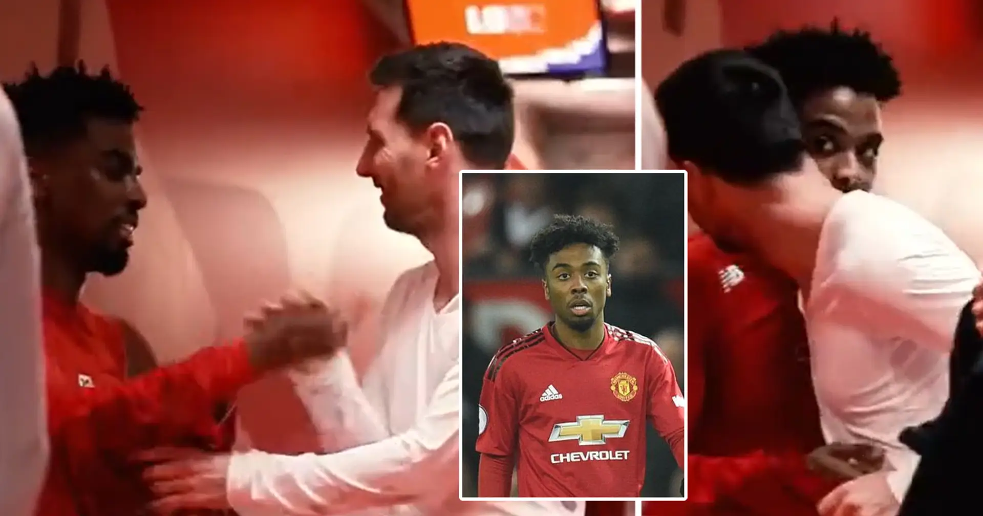 Angel Gomes approached by Leo Messi for shirt swap, Gomes was compared to Messi back in Man United academy