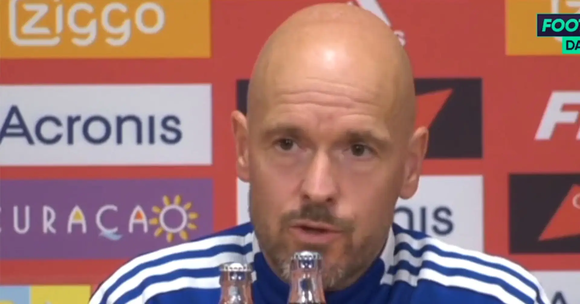 'I'm only paying attention to Ajax': Ten Hag continues dodging questions around United
