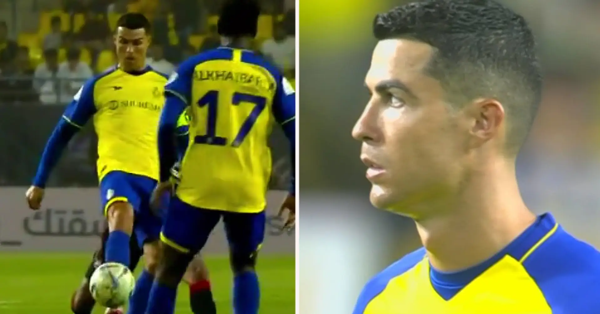 Wow, Ronaldo hat in Saudi-Arabien eine tolle Show gezeigt. Er fing an, während des Spiels den Ball zu jonglieren - und das ist noch nicht alles