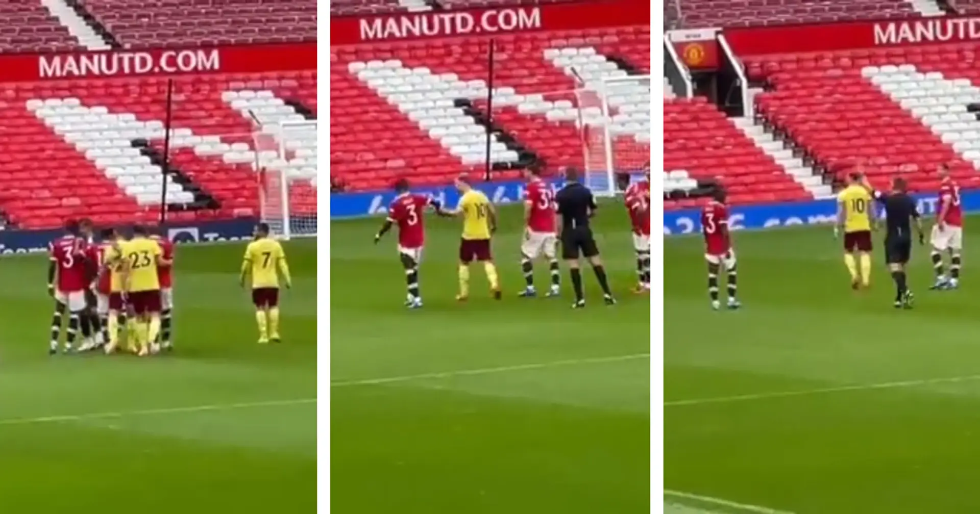 Eric Bailly returns to action in behind-closed-doors friendly, gets booked for penalty box scrap