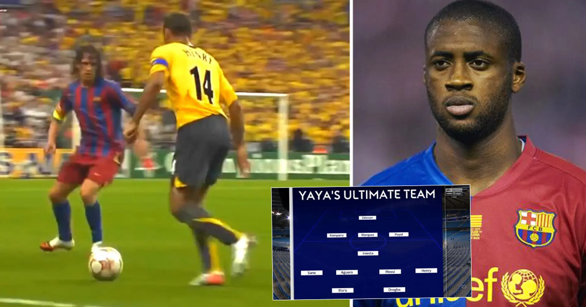 Yaya Toure's Ultimate Team is honestly insane – 6 forwards, 3 defenders and just ONE midfielder