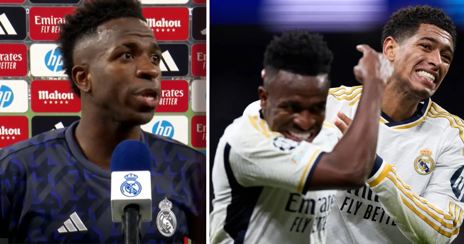 'I'm a big fan of Jude': Vinicius reveals what he's trying to help Bellingham achieve this season, not Ballon d'Or