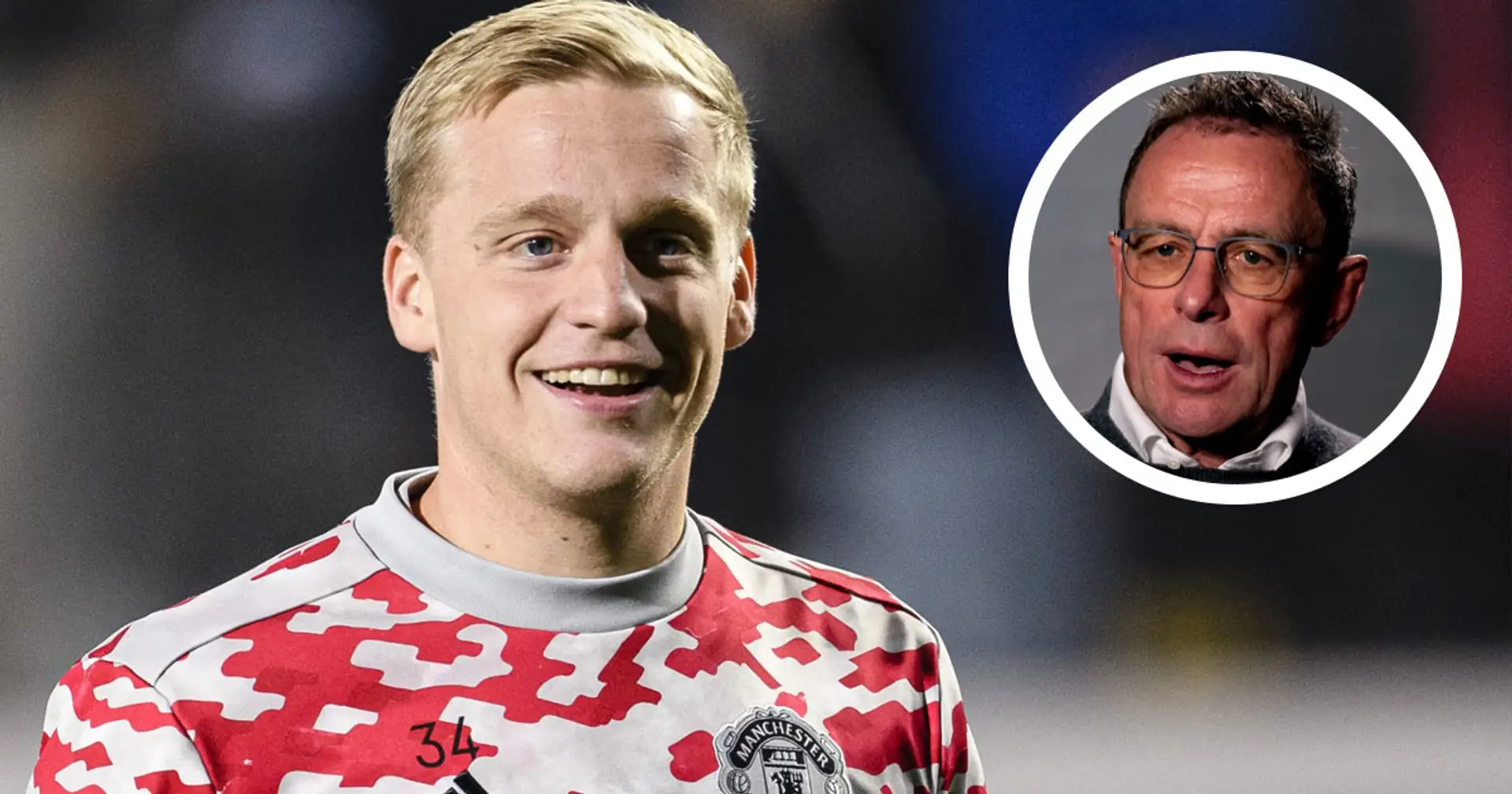'I like Donny as a player’: Rangnick opens up on Van de Beek's future at United amid Ten Hag links