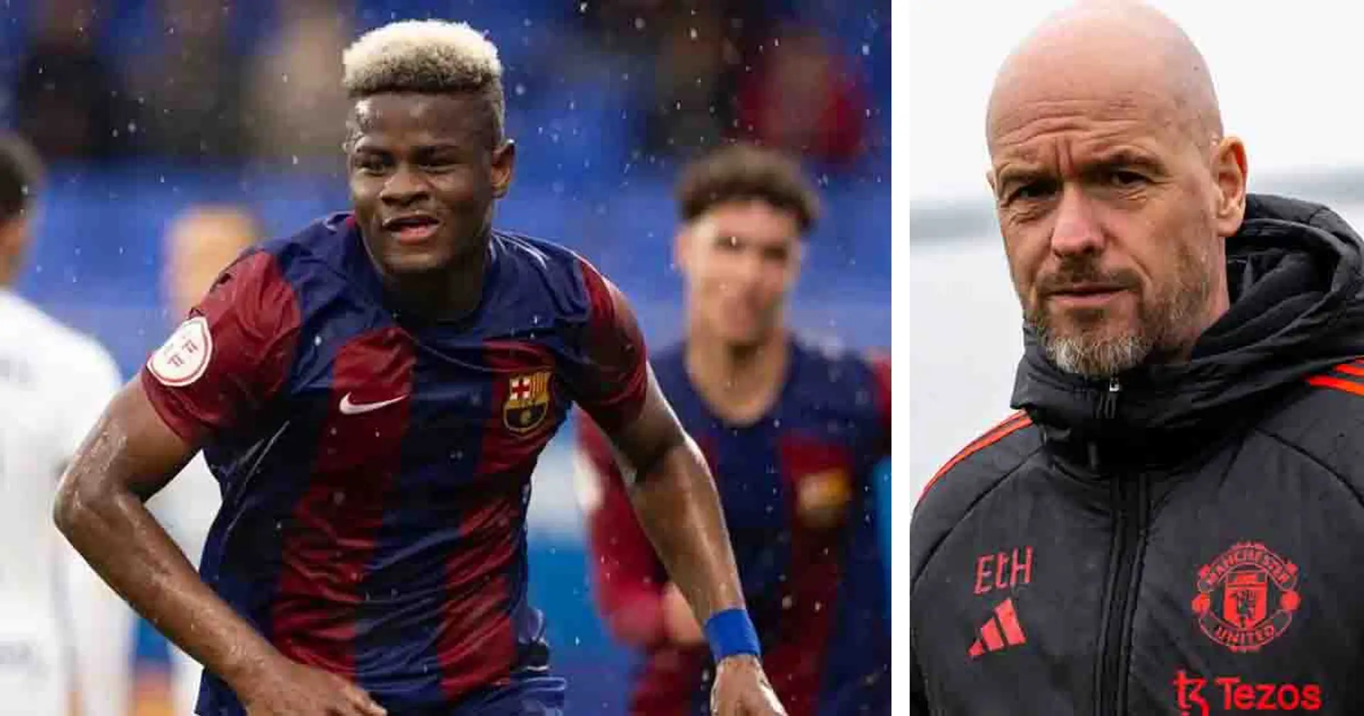 Man United 'pushing' to sign young Barcelona defender - face stiff competition from Liverpool (reliability:  4 stars)