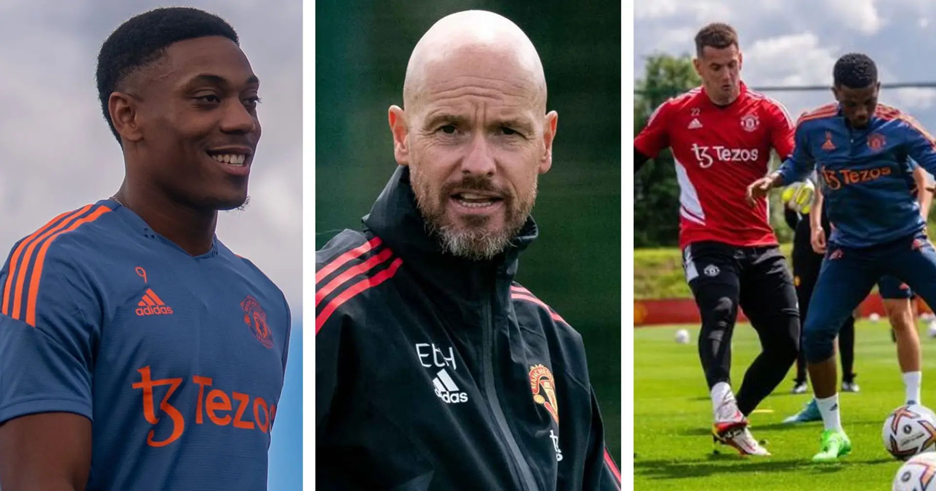 Goalkeepers play like outfielders, smiling Martial and 4 more things we spotted in Ten Hag's first Man United training session