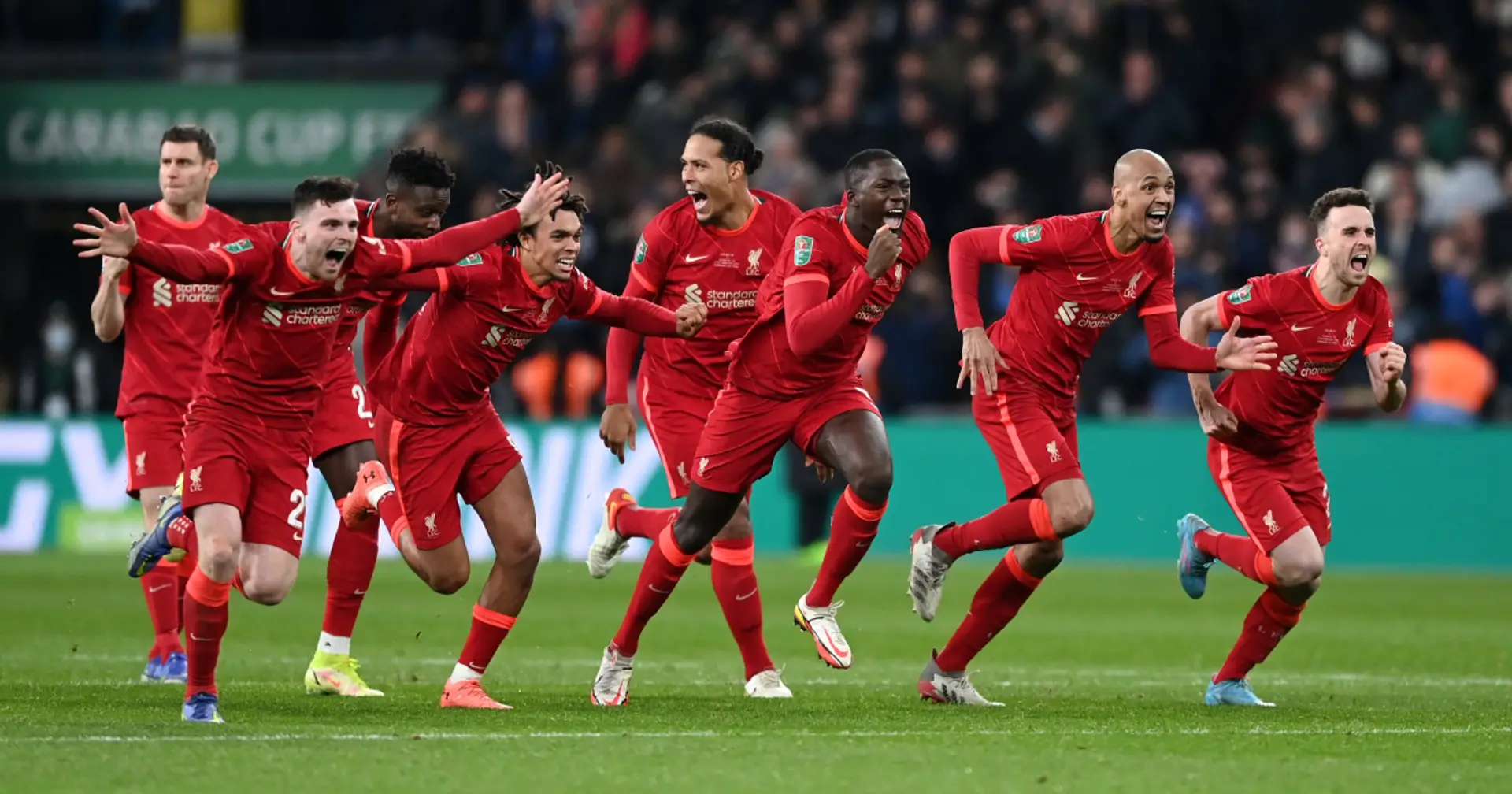 Liverpool schlägt Chelsea im Elfmeterschießen und gewinnt den Carabao Cup