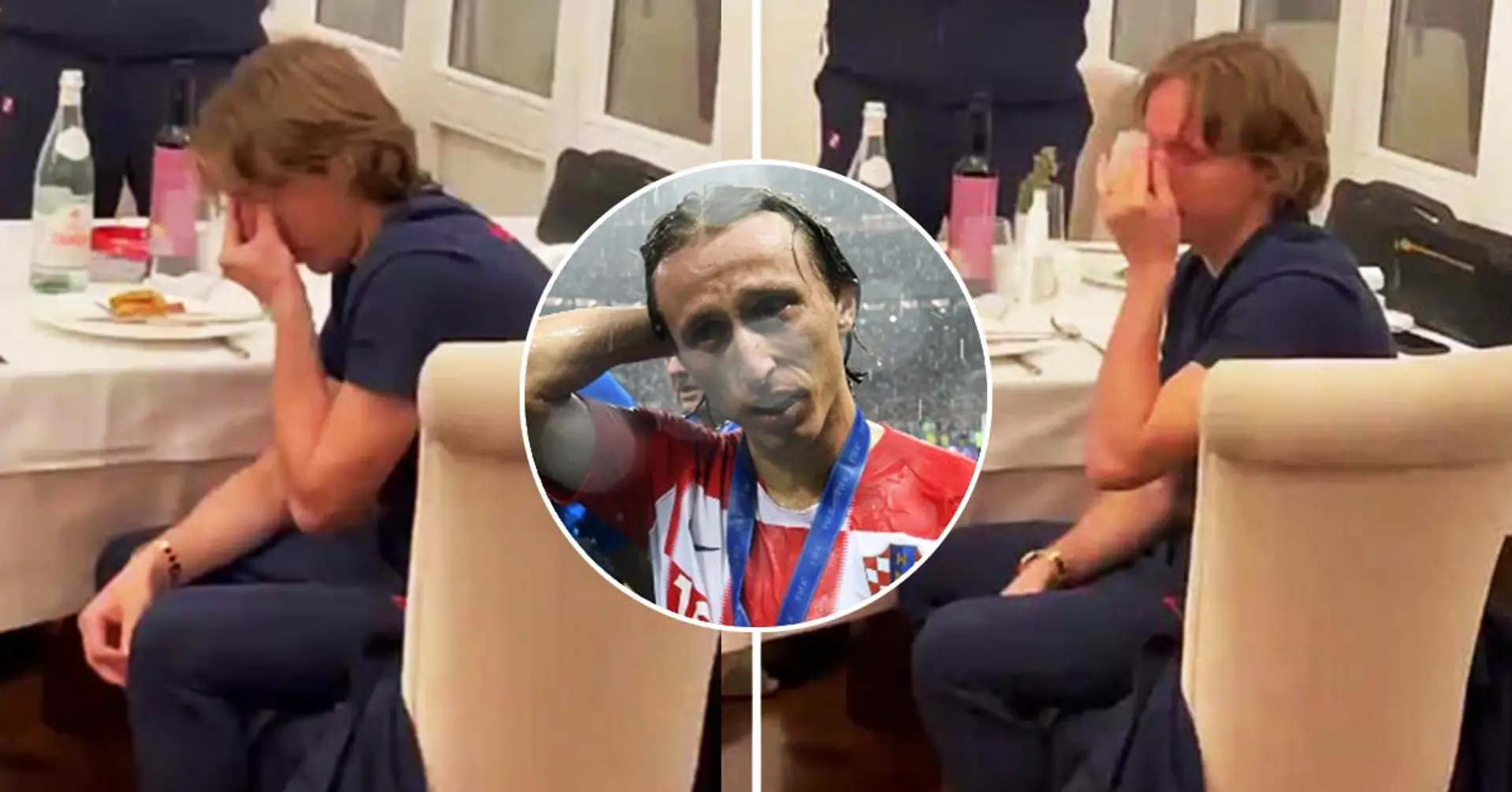 Luka Modric weint beim Nationalteam nach schöner Geste seiner Mannschaftskameraden