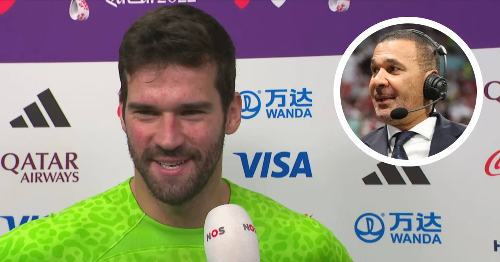 'There is always a moment': Dutch great Ruud Gullit claims Alisson shouldn't be Brazil No 1