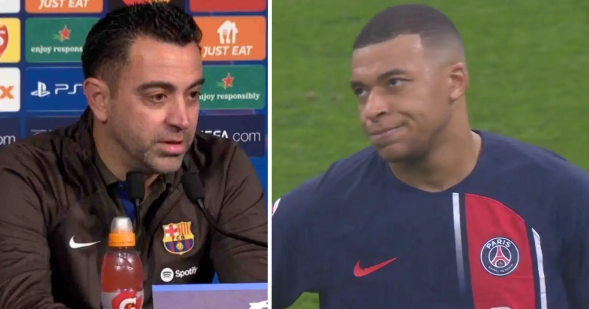 Xavi reveals how Barca plans to stop Mbappe in PSG clash