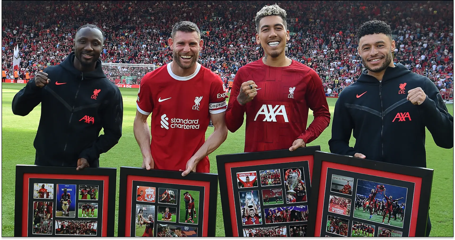 VIDEO: Liverpool send off Firmino, Milner, Oxlade-Chamberlain & Keita with guard of honour