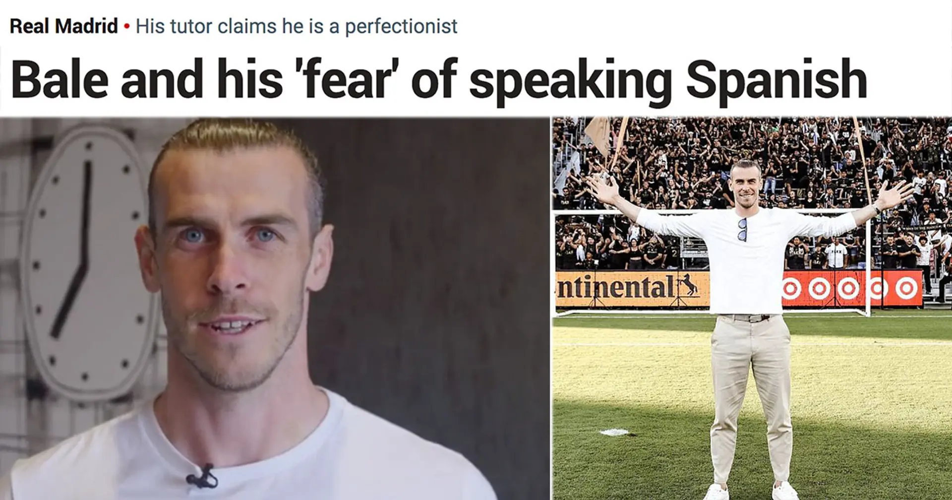 'Fantastic trolling': Bale speaks perfect Spanish for LAFC video