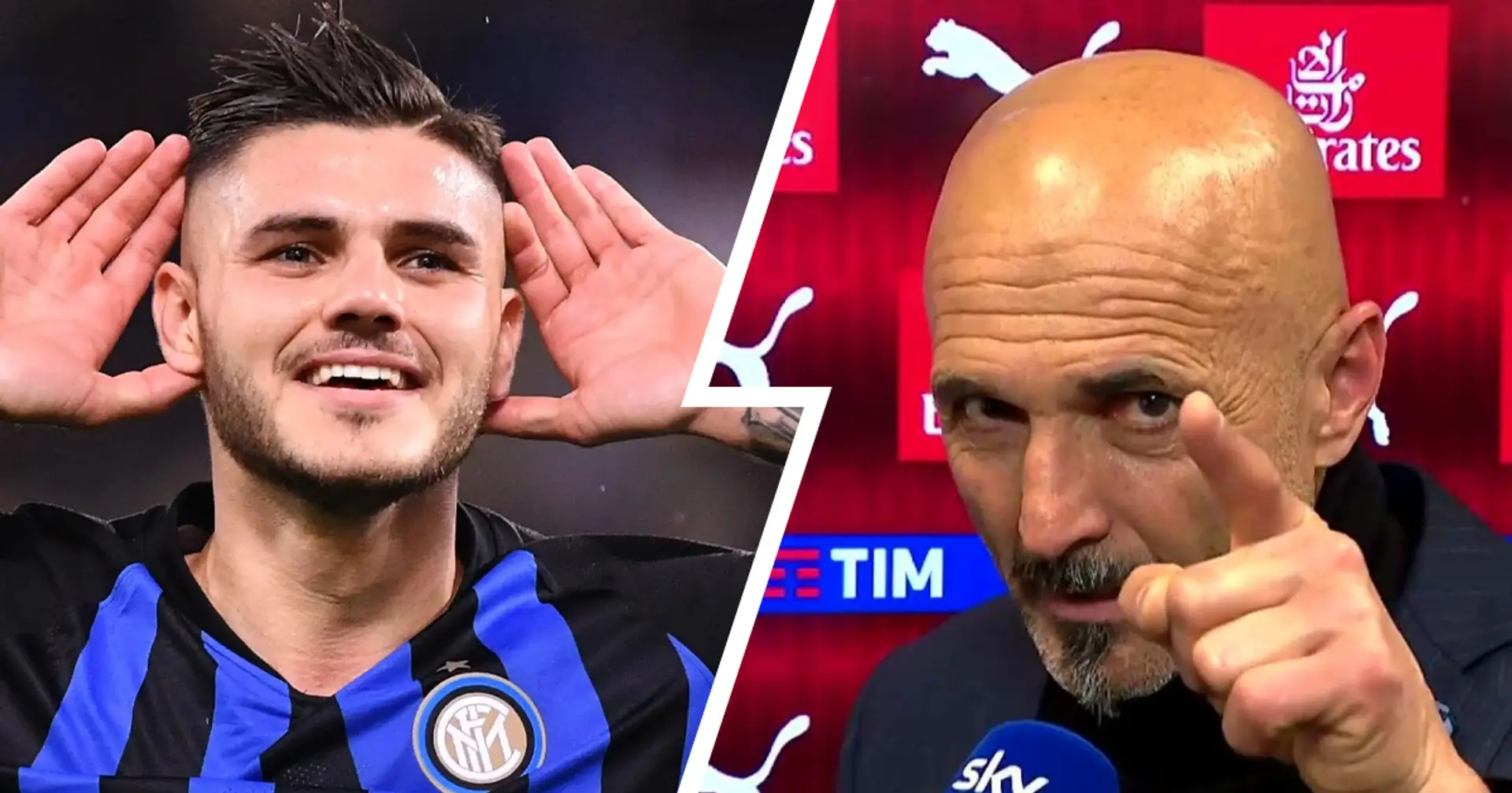 "Umiliante per tutti i tifosi dell'Inter": le parole di Spalletti del 2019 un monito per i nostalgici di Icardi