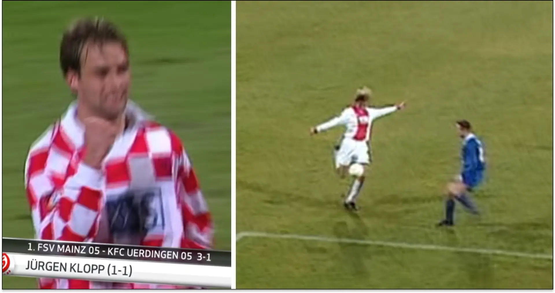 Jurgen Klopp's top 5 goals during his playing career (video)