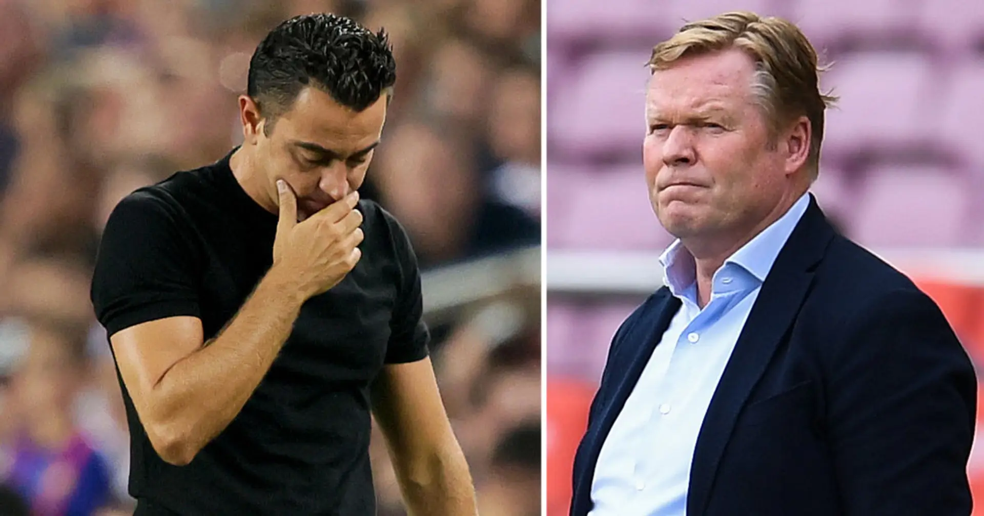 Xavi is Barca coach with lowest win percentage in last 20 years, even Koeman did better