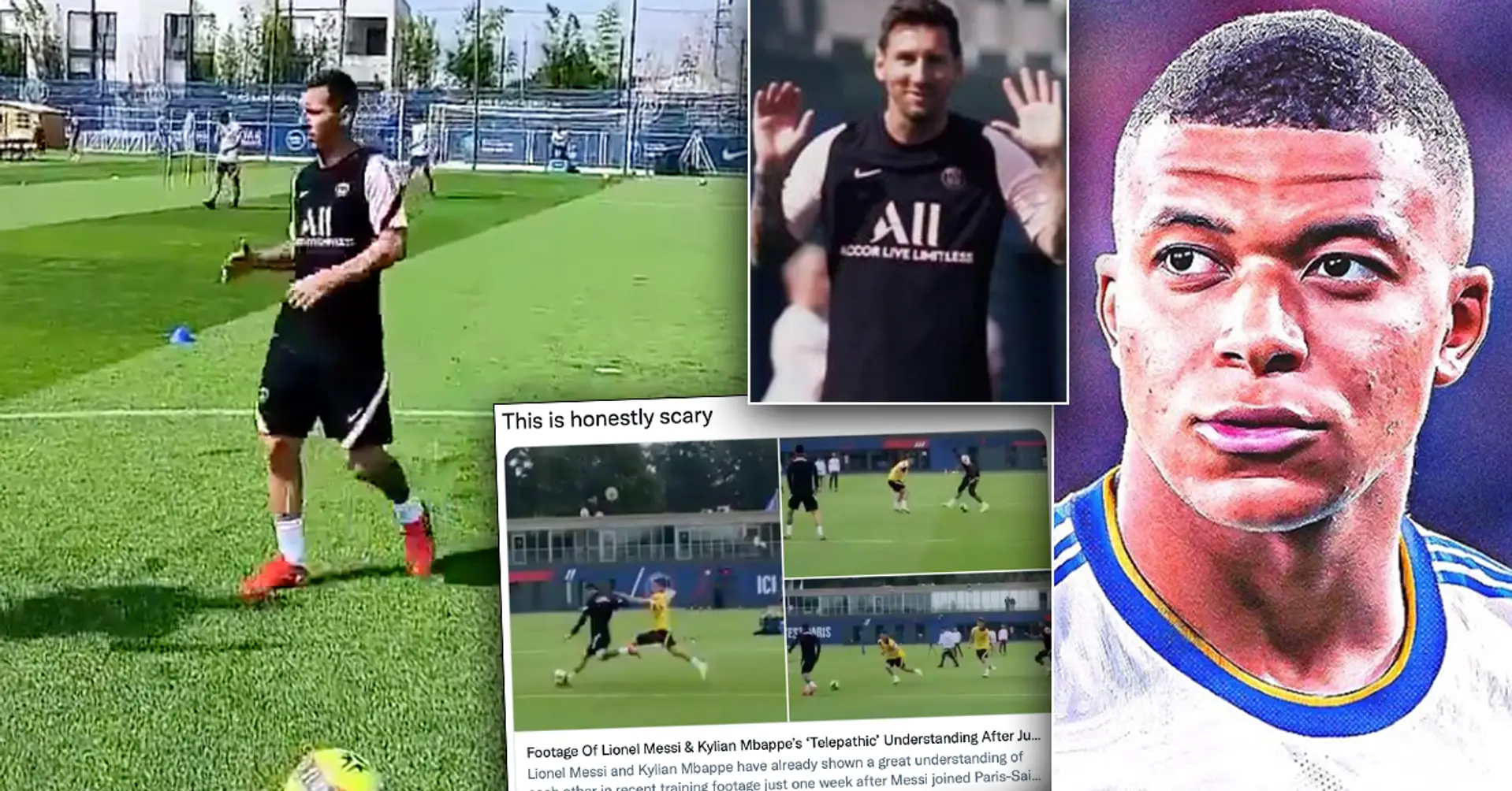 Von Kamera erwischt: Leo Messi und Kylian Mbappe demonstrieren bereits eine sofortige telepathische Verbindung