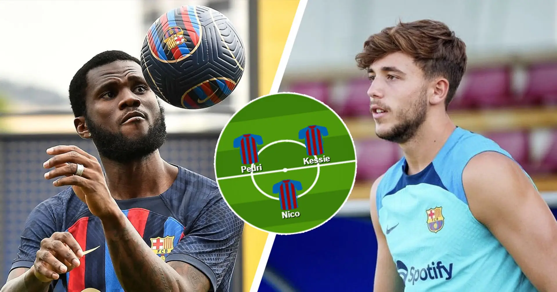Debut for Kessie? Pick your favourite Barcelona XI for Olot friendly