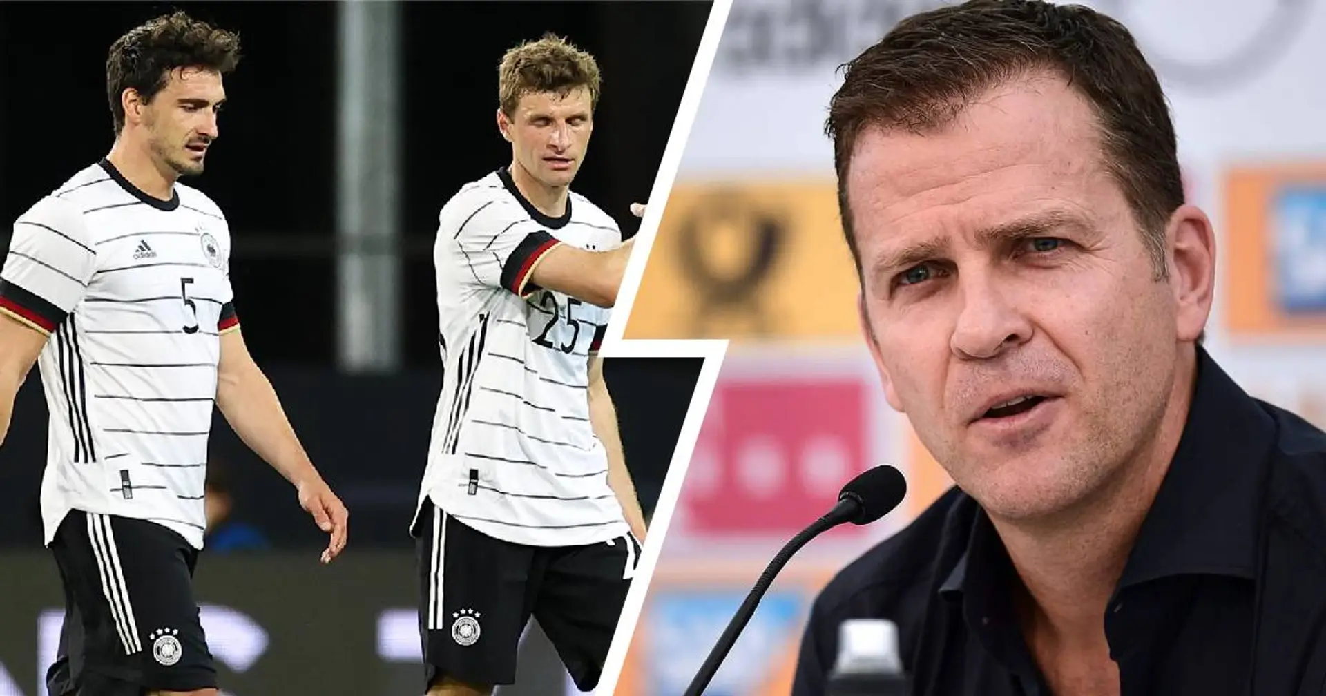 "Kein negatives Signal": Bierhoff rechnet damit, dass Müller und Hummels in der Nationalelf bleiben