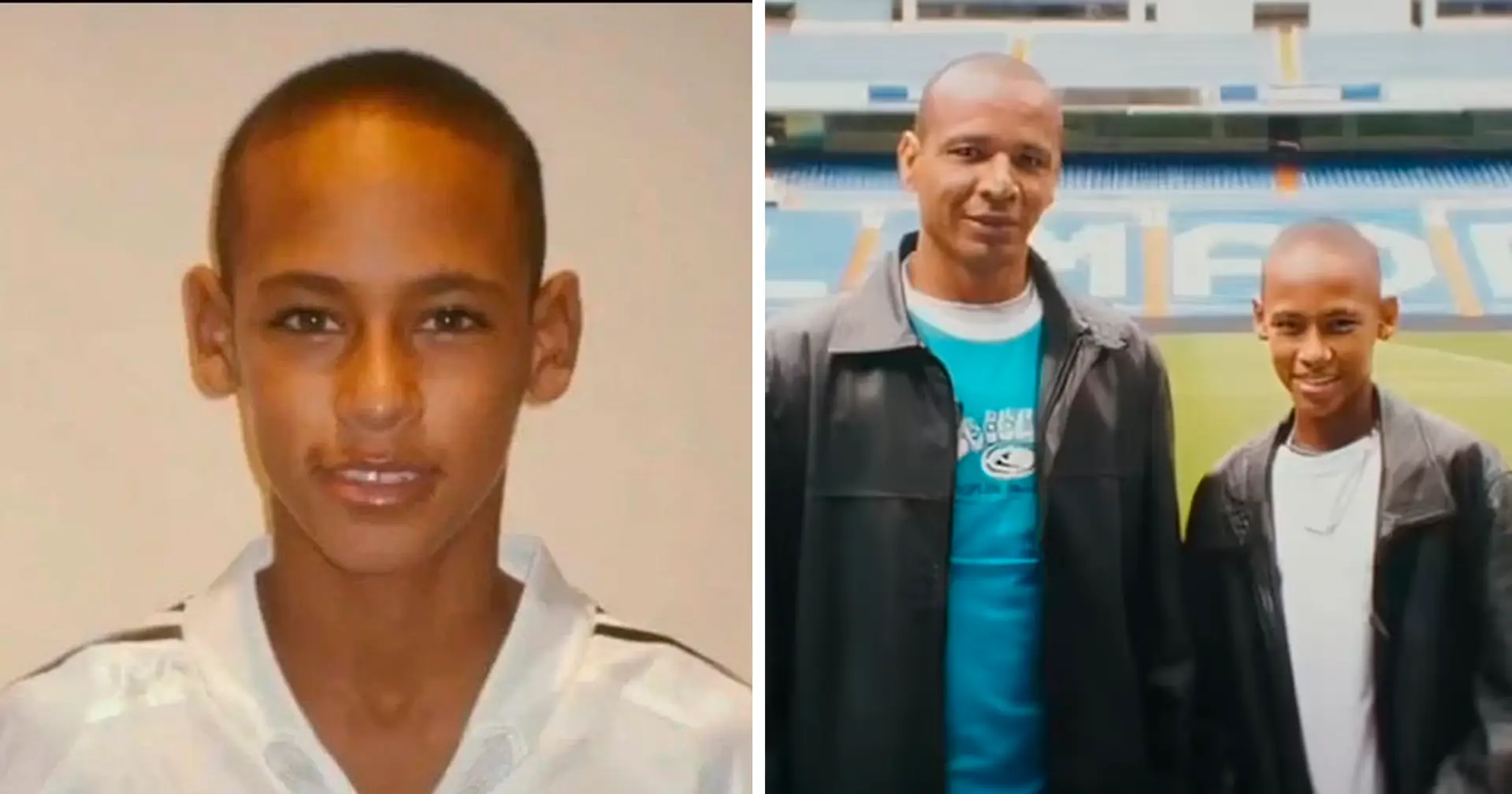 Old photos of Neymar reveal how close he was to joining Real Madrid as a 13-year-old