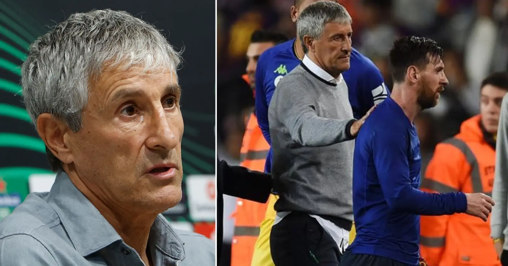 'There were things I didn't like and had to fight against': Setien sheds light on tense relationship with Messi